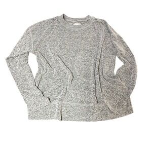 Lucky Brand Gray Pullover Knit Sweater Casual Comfy Soft‎ Medium